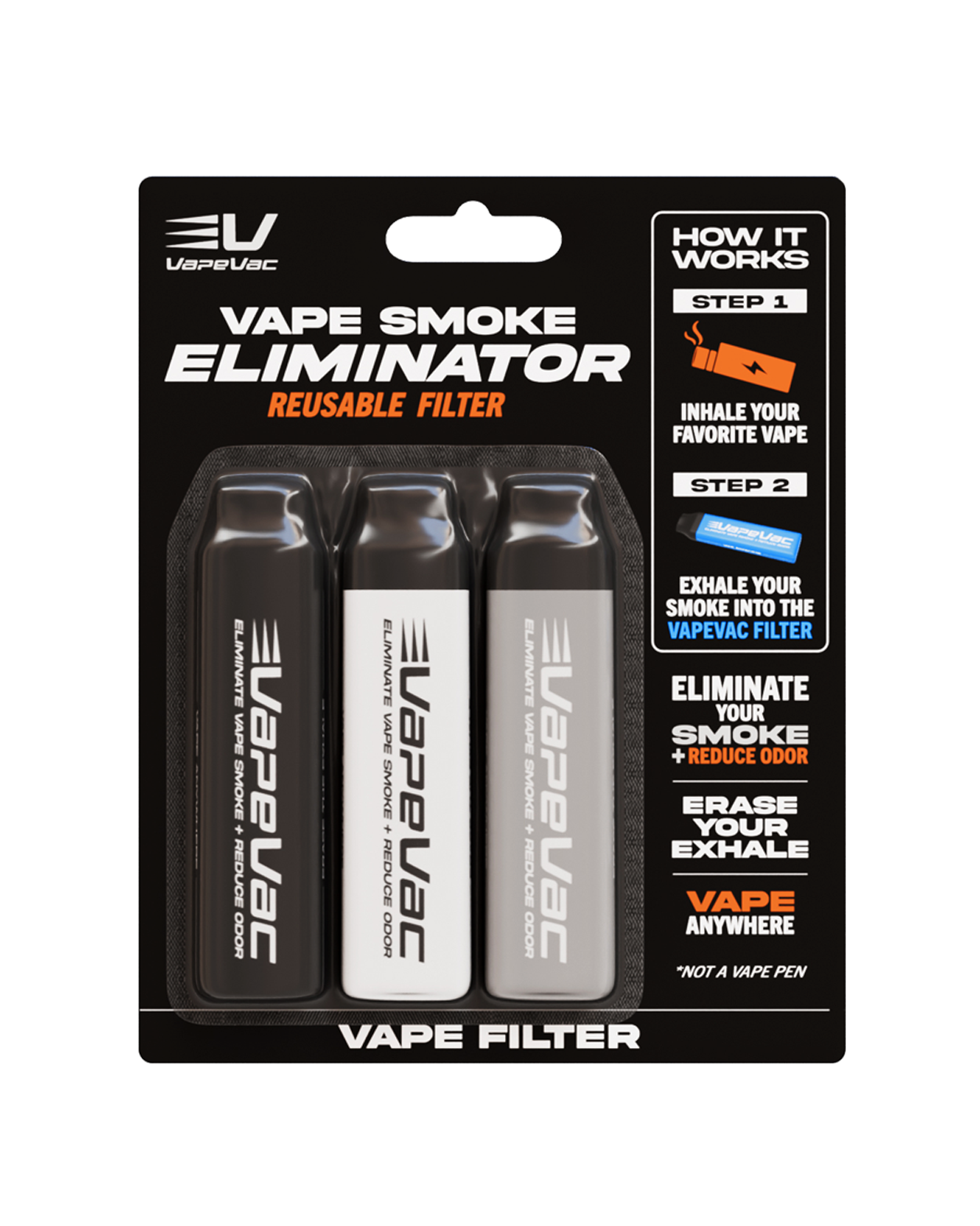 VapeVac 3 Pack Neutral